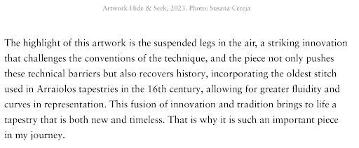 INTERVIEW WITH SUSANA CEREJA — 15