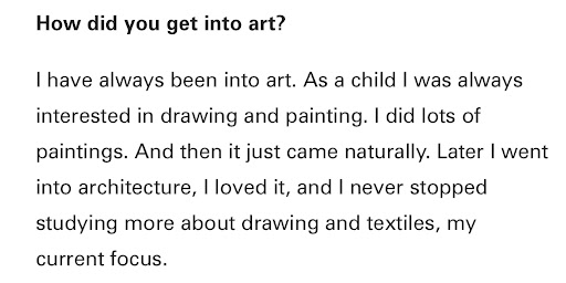FIVE QUESTIONS TO SUSANA CEREJA — 3