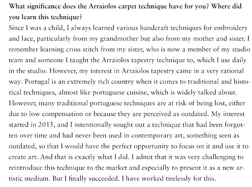 INTERVIEW WITH SUSANA CEREJA — 8