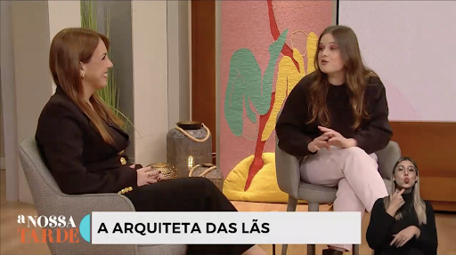A NOSSA TARDE - "A ARQUITETA DAS LÃS" — 2