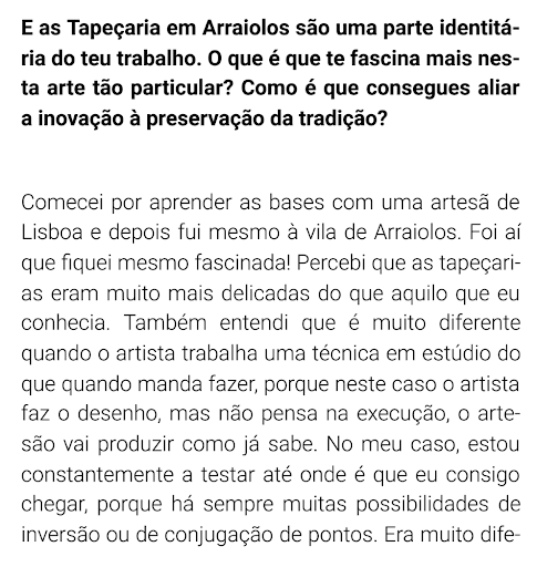 "I LIKE CHALLENGES AND IF I FEEL TOO CONFORTABLE IT DOESN'T WORK FOR ME" — 10