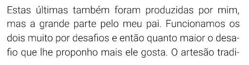 "I LIKE CHALLENGES AND IF I FEEL TOO CONFORTABLE IT DOESN'T WORK FOR ME" — 19