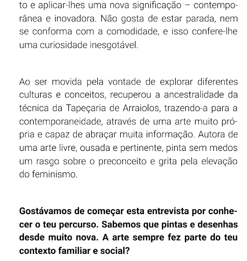 "I LIKE CHALLENGES AND IF I FEEL TOO CONFORTABLE IT DOESN'T WORK FOR ME" — 3