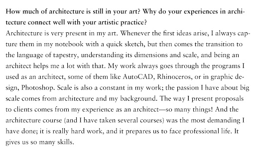 INTERVIEW WITH SUSANA CEREJA — 6